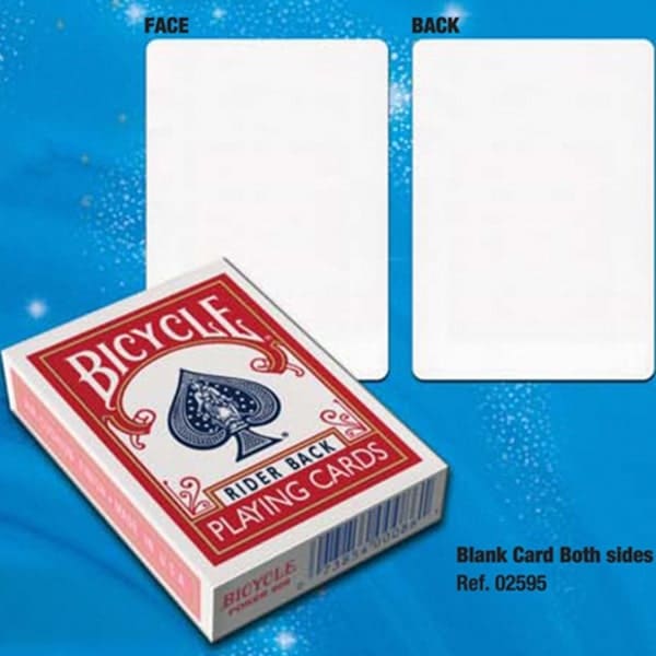 Карти Bicycle Blank Card Both sides