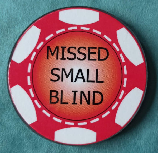 Button "Missed small blind"