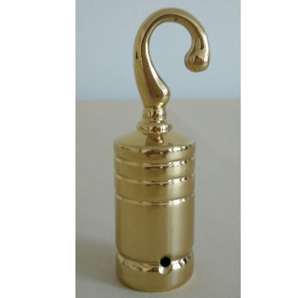 Hook for fastening a rope