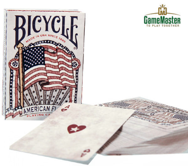 Карты игральные USPCC Bicycle American Flag (Американский флаг)