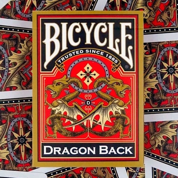Карты Bicycle Gold Dragon Back