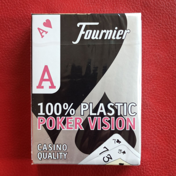 Пластикові карти Fournier Poker Vision red