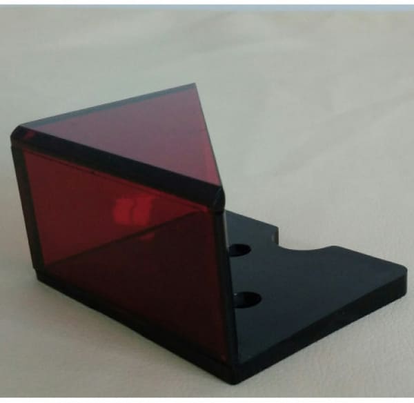Acrylic card corner (for 2 decks)