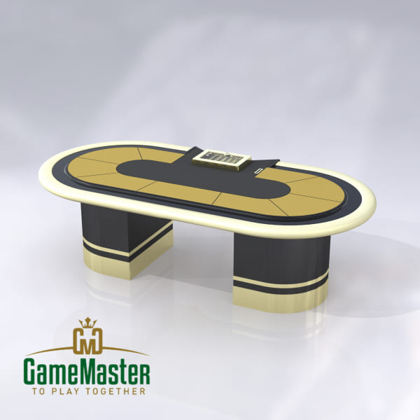 “Gold” Poker Table for  7, 9, 10 players