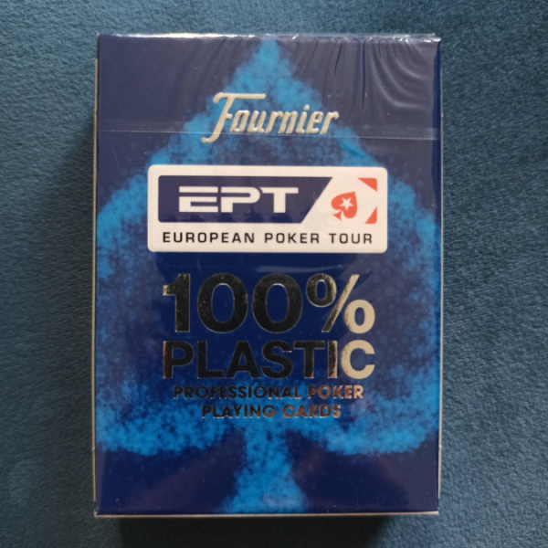 Пластиковые карты Fournier European Poker Tour (EPT) blue