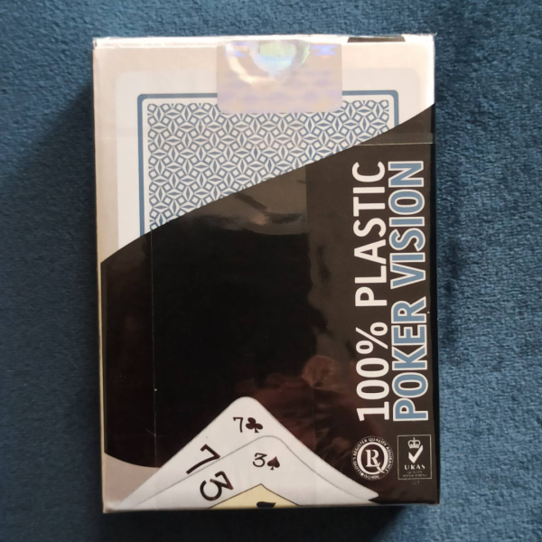 Пластикові карти Fournier Poker Vision Blue