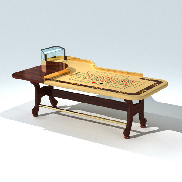 American Roulette table  “De-Luxe” 