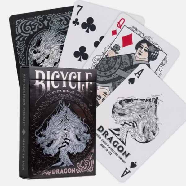 Bicycle Black Dragon Playing Cards