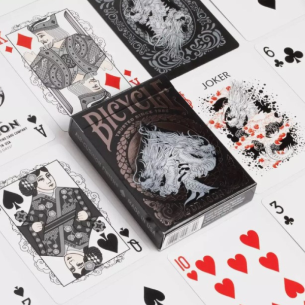 Bicycle Black Dragon Playing Cards