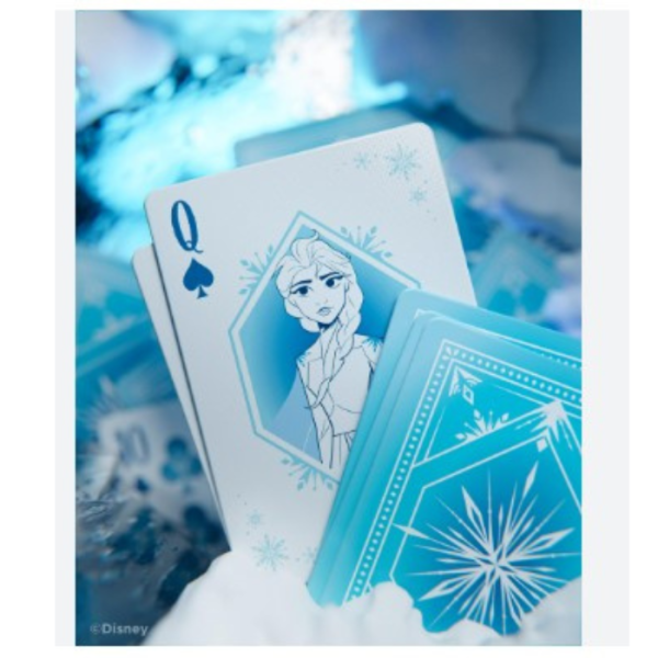 Игральные карты Bicycle Disney Frozen Blue