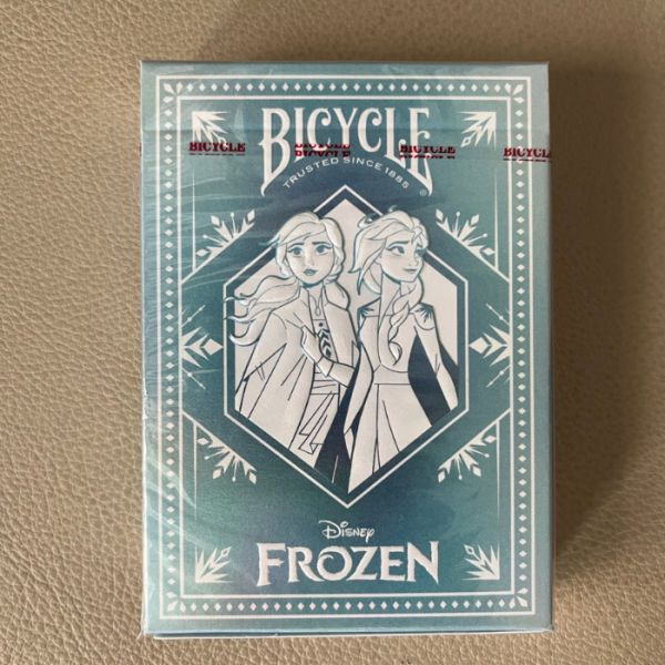 Игральные карты Bicycle Disney Frozen Blue