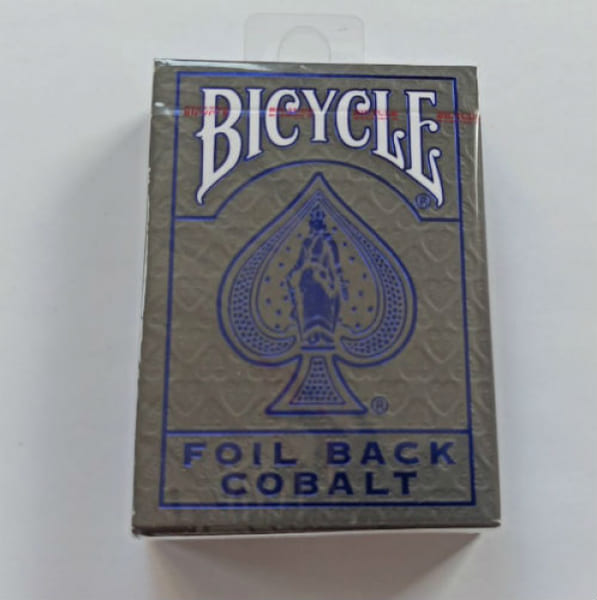 Карти Bicycle Foil Back Cobalt