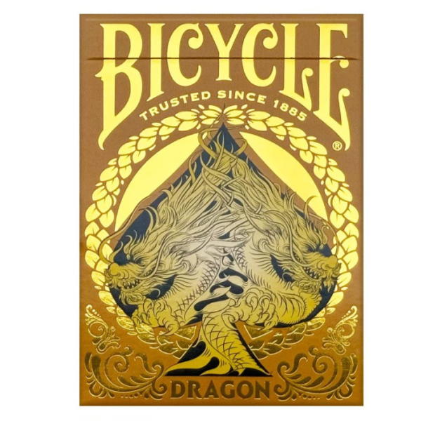 Bicycle Gold Dragon Playing Cards