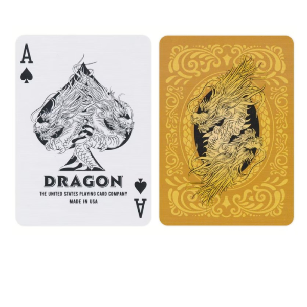 Bicycle Gold Dragon Playing Cards
