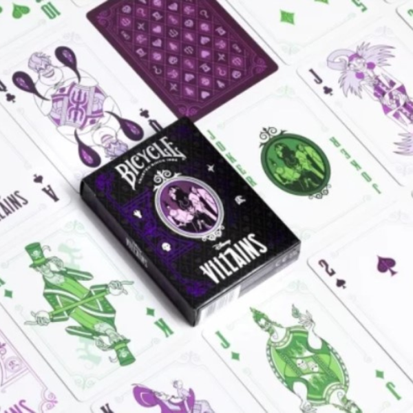 Игральные карты Bicycle Green & Purple Villain(Green)