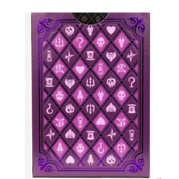 Игральные карты Bicycle Green & Purple Villain (Purple)