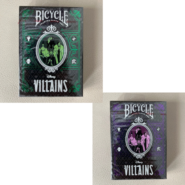 Игральные карты Bicycle Green & Purple Villain(Green)