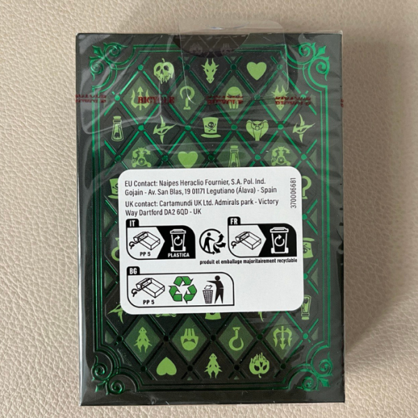 Игральные карты Bicycle Green & Purple Villain(Green)