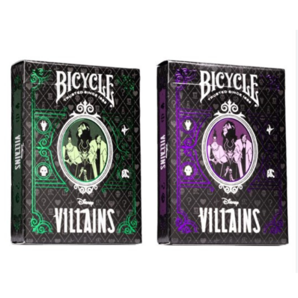 Игральные карты Bicycle Green & Purple Villain(Green)