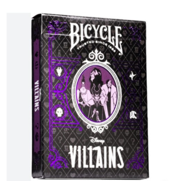 Игральные карты Bicycle Green & Purple Villain (Purple)