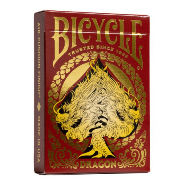 Игральные карты Bicycle Red Dragon
