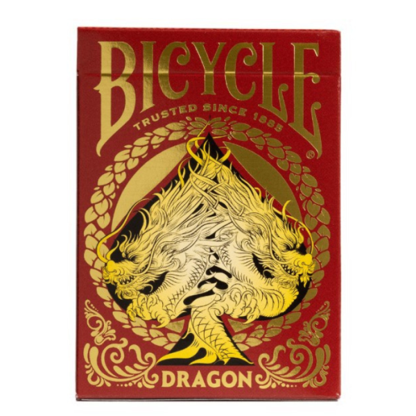 Игральные карты Bicycle Red Dragon