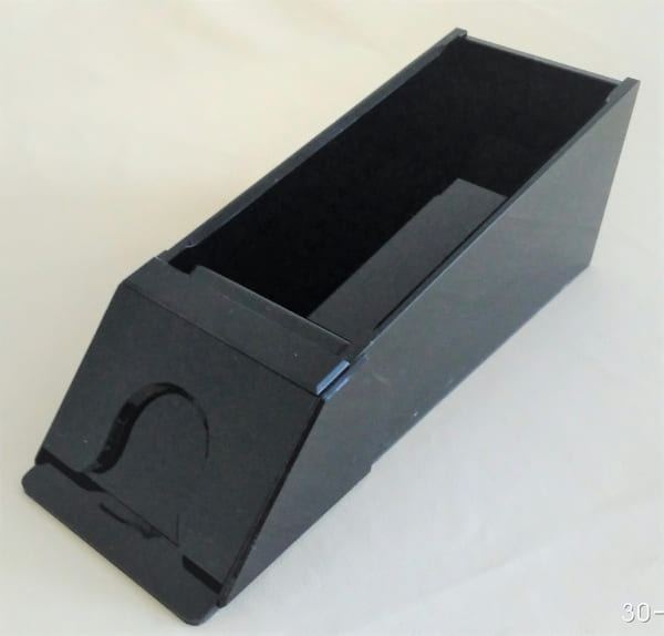 Black Acrylic 8 Deck Blackjack and Baccarat Shoe