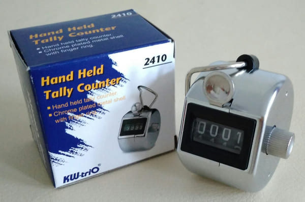 Mechanical counter (clicker)