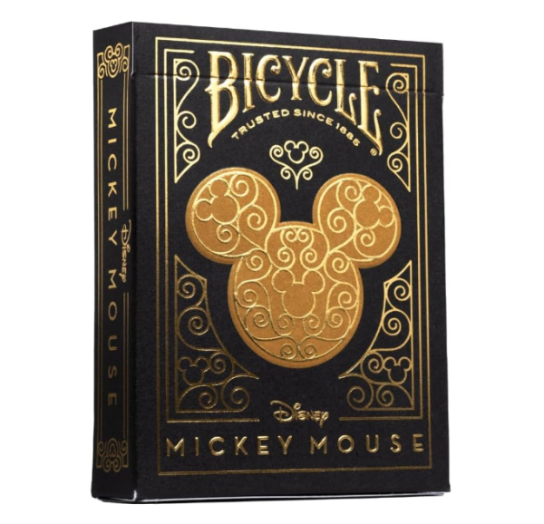 Карти гральні Bicycle Black and Gold Mickey