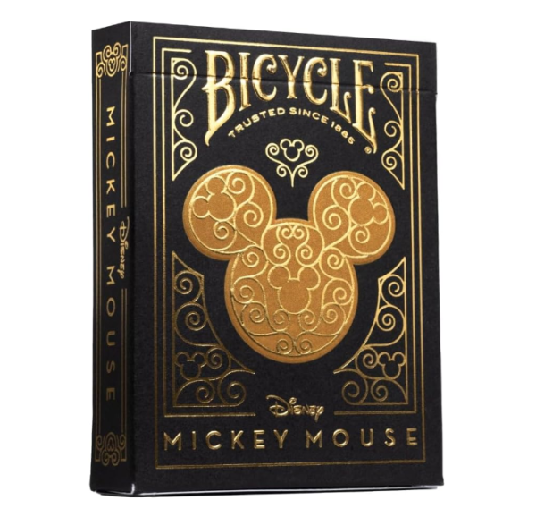 Карты игральные Bicycle Black and Gold Mickey