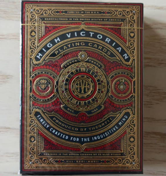 Покерні карти High Victorian Red (theory11)