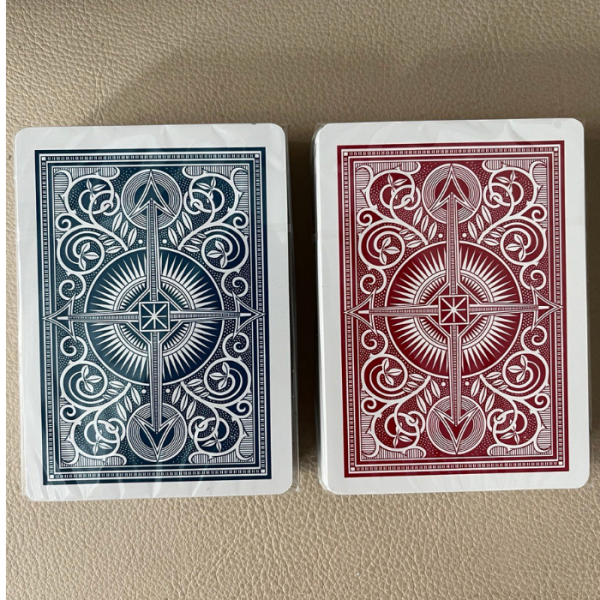 Игральные карты KEM Paisley Narrow Standard Index (2 колоды)