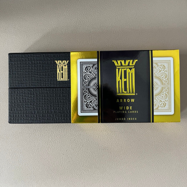 Игральные карты KEM Arrow Wide Jumbo Index (2 колоды)