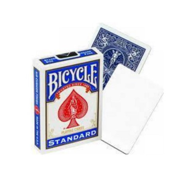 Карты Bicycle Blank Face / Blue Back