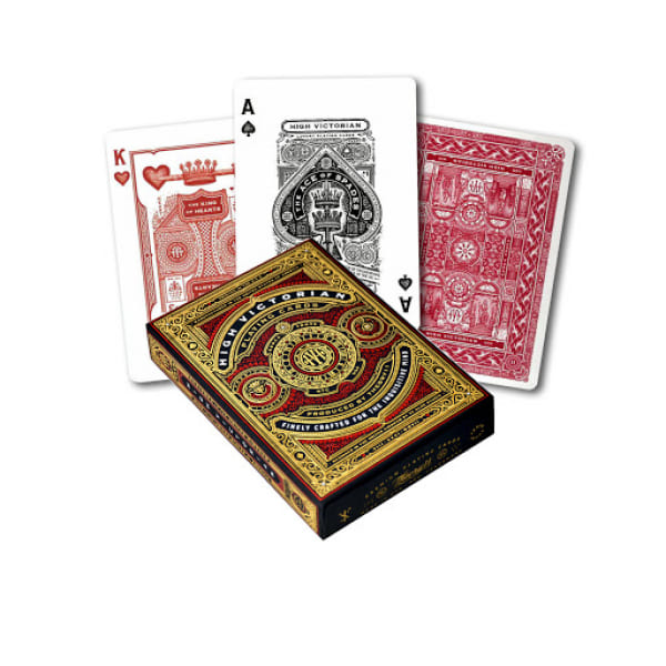 Покерні карти High Victorian Red (theory11)