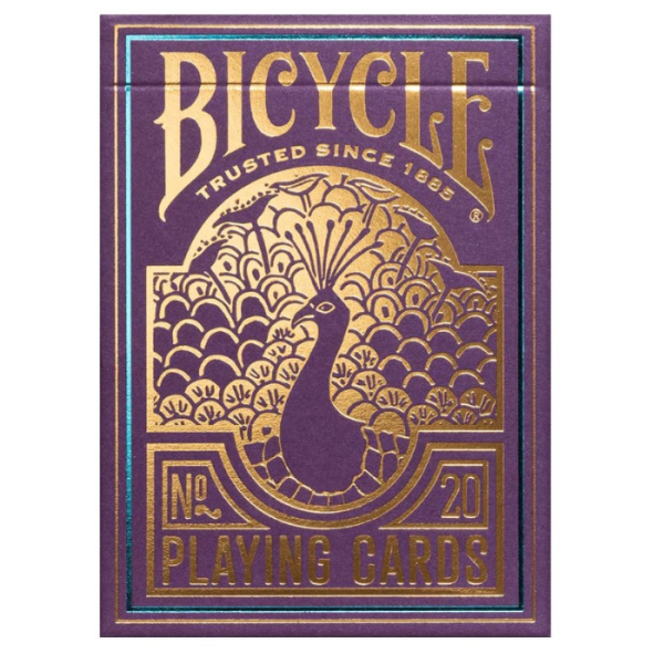Игральные карты Bicycle Purple Peacock