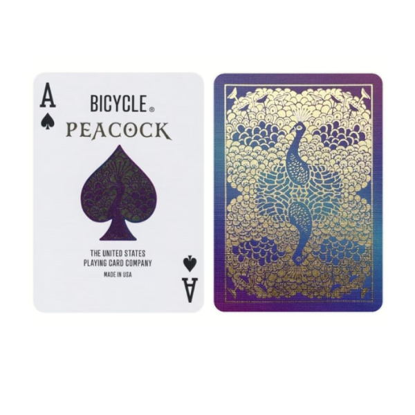 Игральные карты Bicycle Purple Peacock