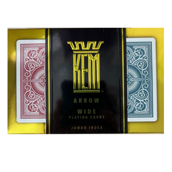 Игральные карты KEM Paisley Narrow Standard Index (2 колоды)