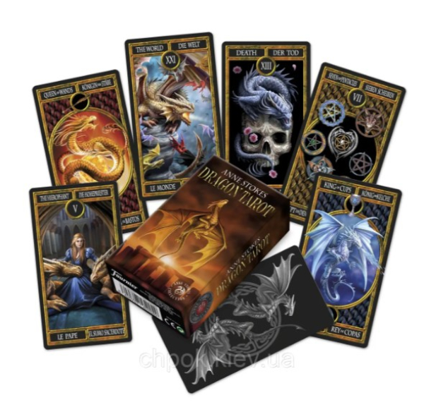Карти Таро Fournier Драконов от Анны Стоукс - Tarot Dragons by Anne Stokes
