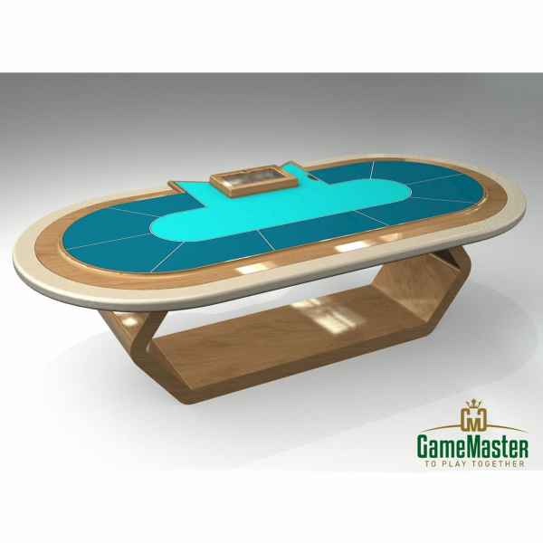“Soprano” Poker Table for  7, 9, 10 players