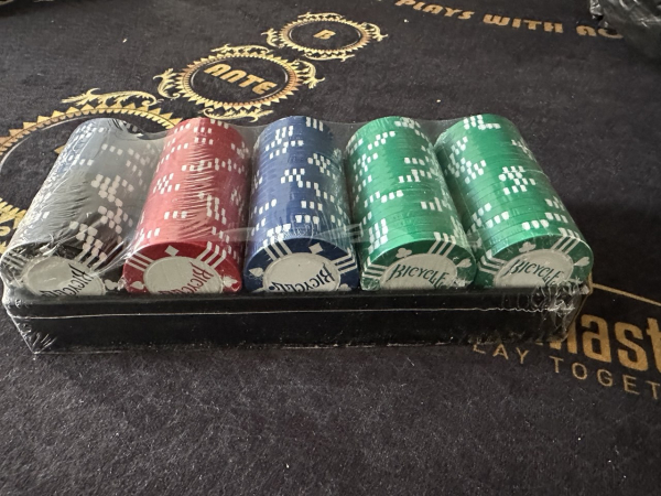 Покерний набір фішки Bicycle 100 шт.