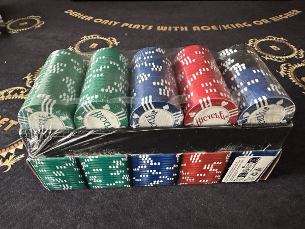 Покерний набір фішки Bicycle 100 шт.