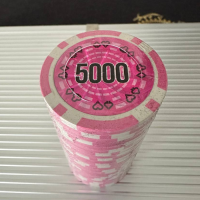 Poker Chips 5000 (50 pcs) – POKER CHIPS for High Limits