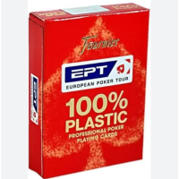 Пластиковые карты Fournier European Poker Tour (EPT) red Пластиковые карты Fournier European Poker Tour (EPT) red