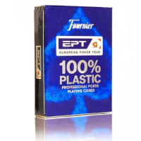 Пластиковые карты Fournier European Poker Tour (EPT) blue Пластиковые карты Fournier European Poker Tour (EPT) blue