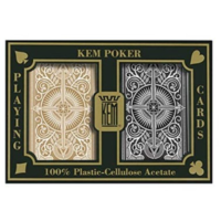 Пластиковые карты Kem Arrow Golden/Gray Narrow Standard index