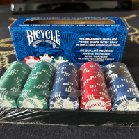 Покерний набір фішки Bicycle 100 шт.