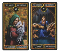Карти Таро Fournier Драконов от Анны Стоукс - Tarot Dragons by Anne Stokes