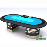 Стол для спортивного покера "Зебра" на 7,9,10 игроков