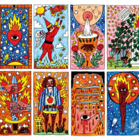 Cards Fournier "TAROT DEL FUEGO Ricardo Cavolo